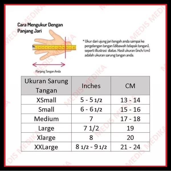 Sarung Tangan Steril / Handscoon Steril Maxter