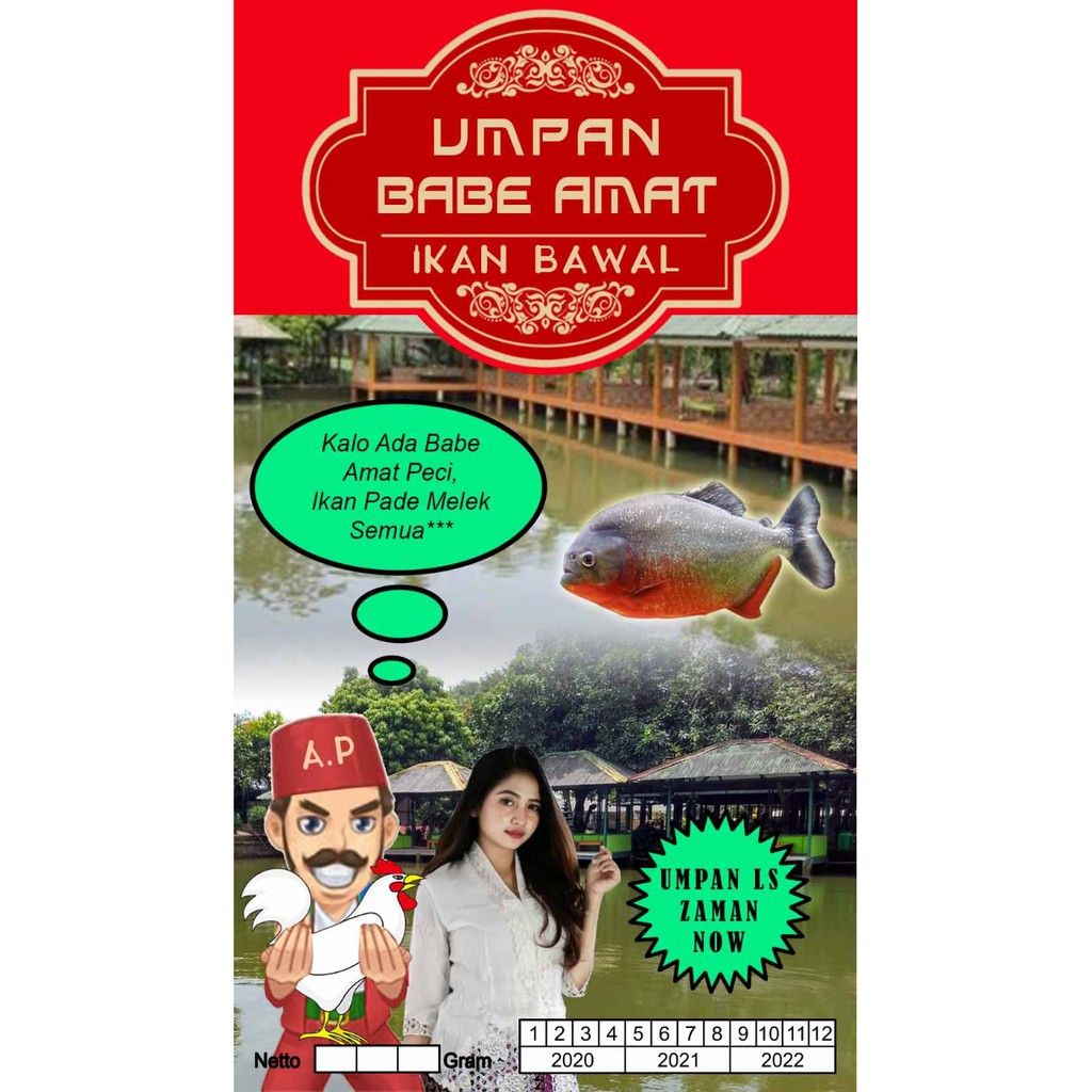 Umpan Ikan Bawal Babe Amat Peci | Umpan Bawal