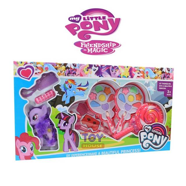 Mainan Make Up Lollipop Little Pony Besar +Figure Little Pony