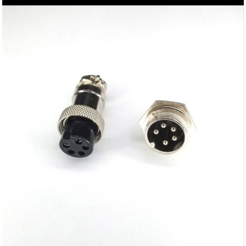 Jack Connector CB 5 Pin Set / Socket CB GX16 5 Pin