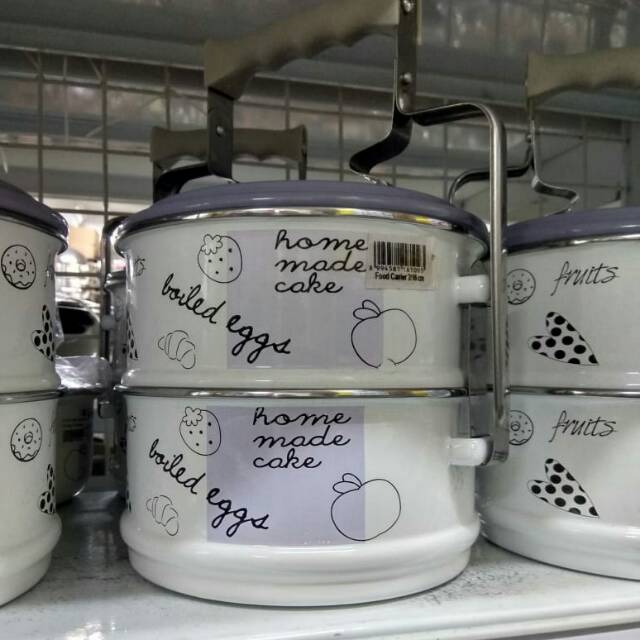 Rantang 2Susun.Diameter 16cm.Merk Chefina