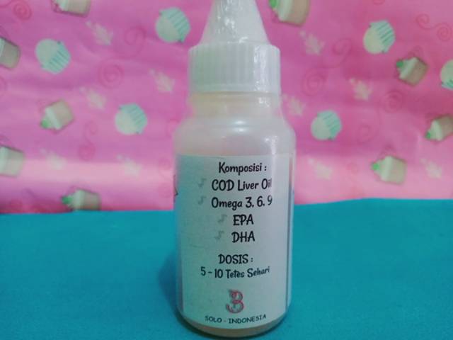 Grosir Fish oil / minyak ikan tetes 30 ml