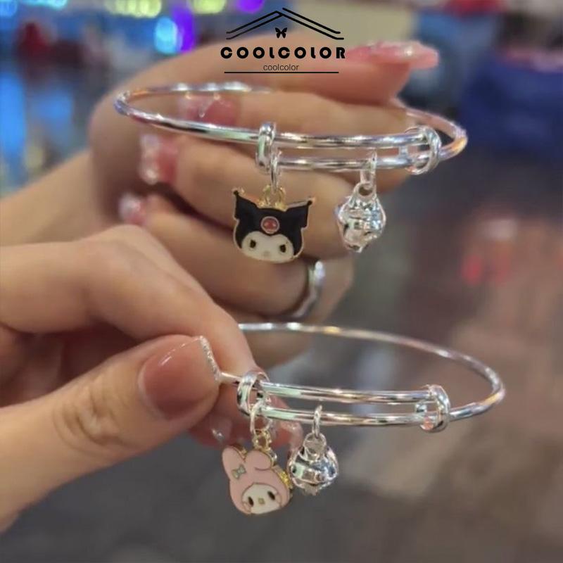 COD❤️ 1PCS Gelang Wanita Kartun Yugui Anjing Kulomi Gelang Yang Dapat Disesuaikan Beberapa Gelang Teman Terbaik- cl