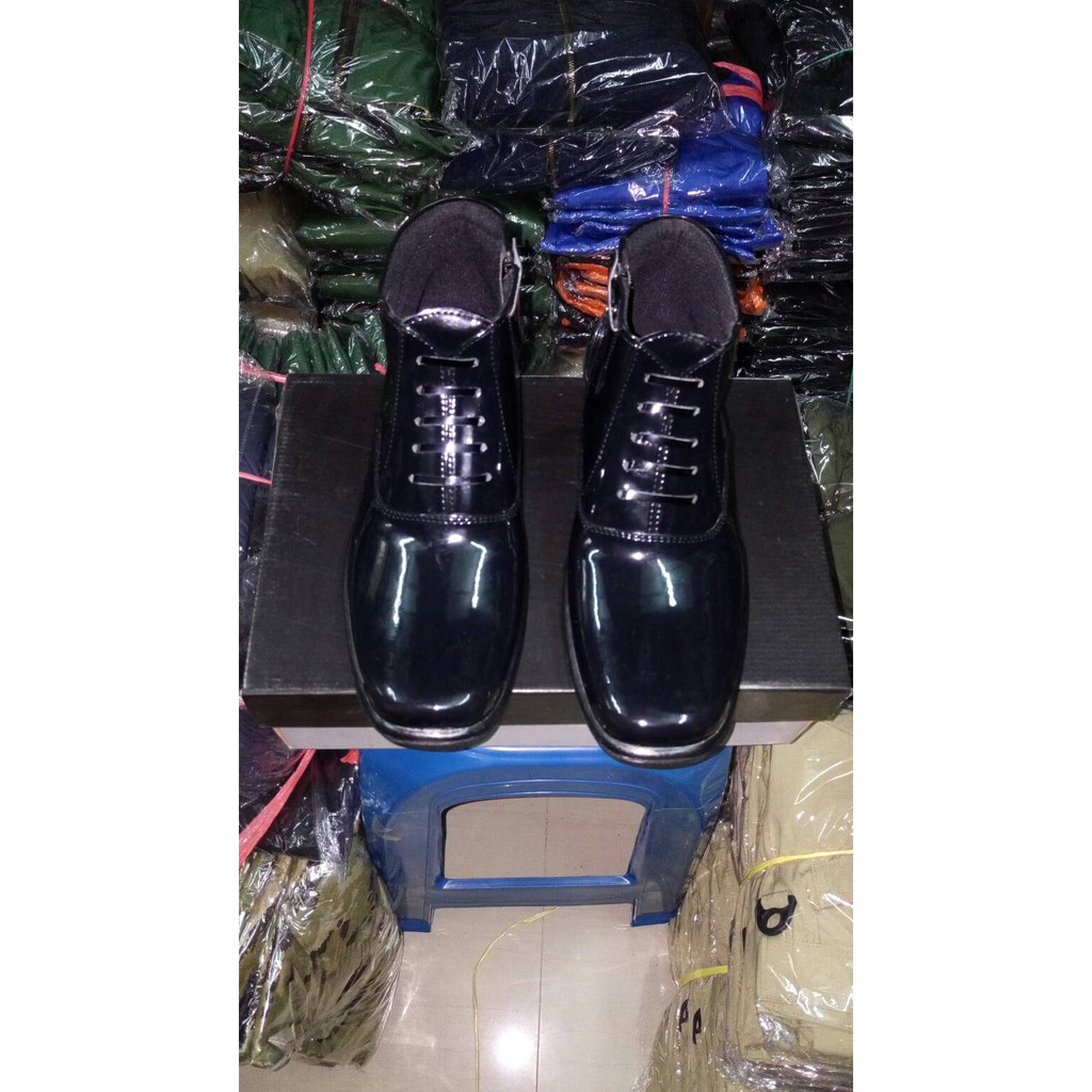 SEPATU PDH MENGKILAP ORIGINAL