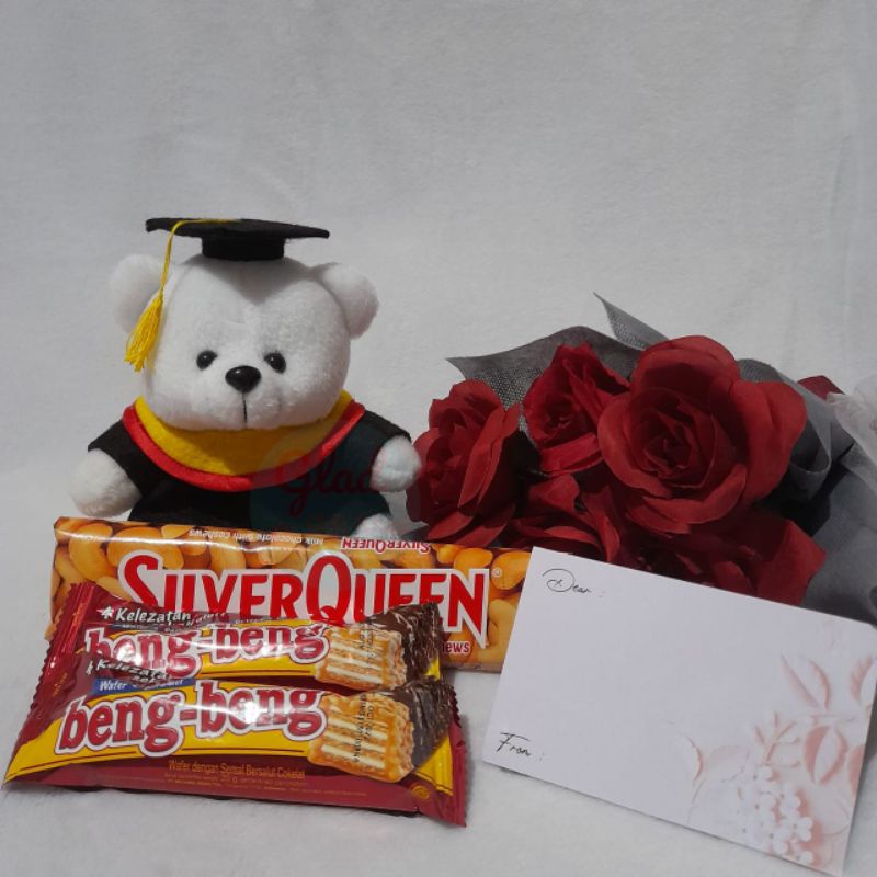 

Hampers Wisuda / Paket Wisuda / Kado Wisuda / Boneka Wisuda / Graduation Hampers / Graduation Gift / Hadiah Wisuda / Kado Wisuda