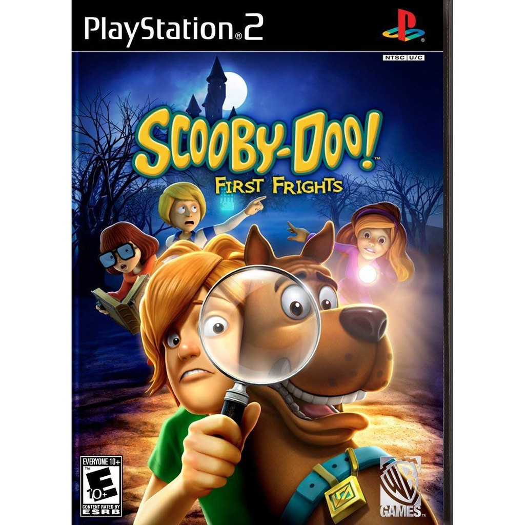 DVD Kaset Game PS2 Scooby-Doo First Frights