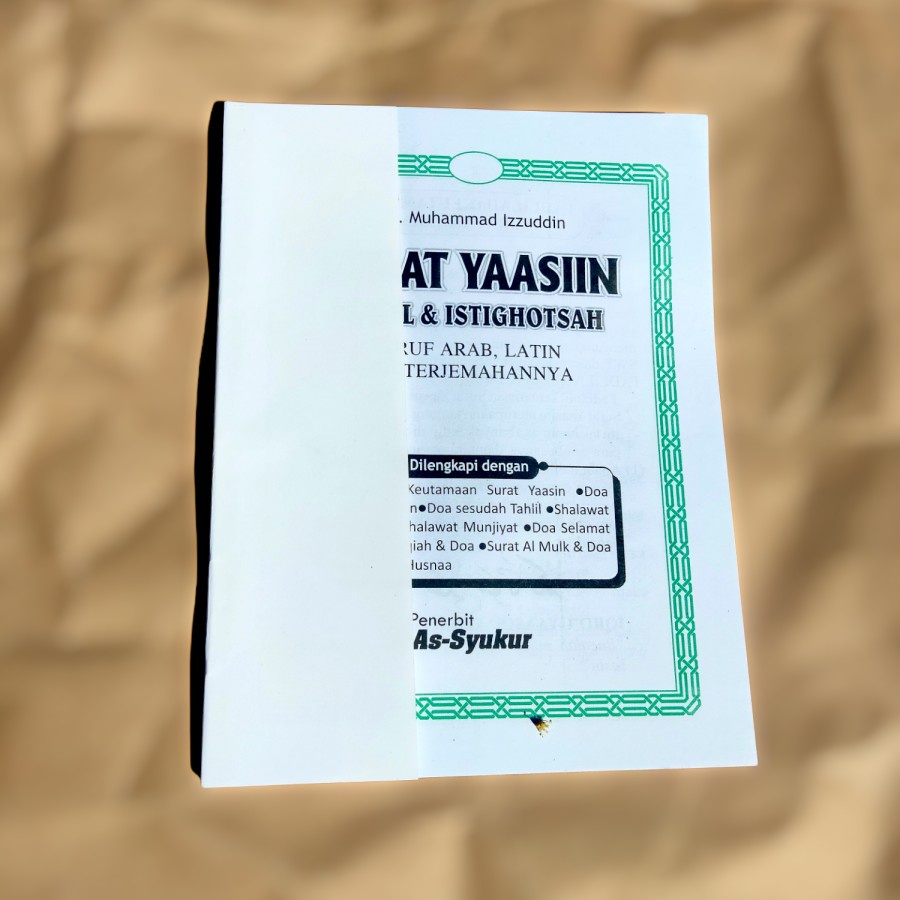 buku yasin 128 tanpa cover | Blangko Yasin 128 halaman murah Kualitas Baik