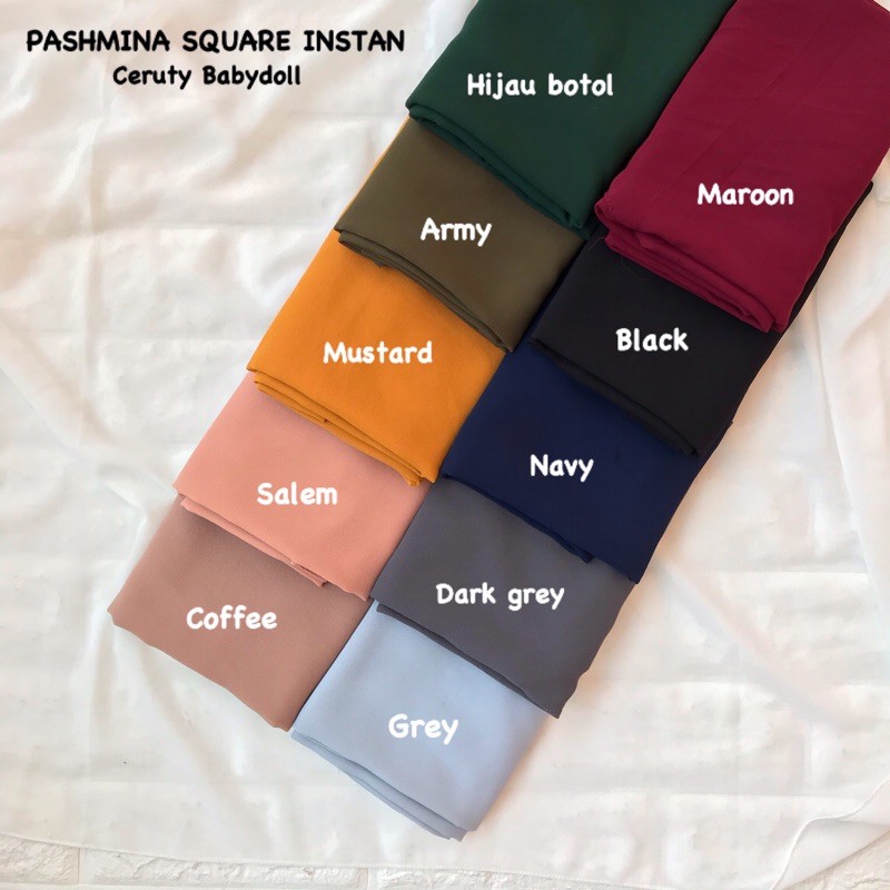 PASHMINA SQUARE INSTAN