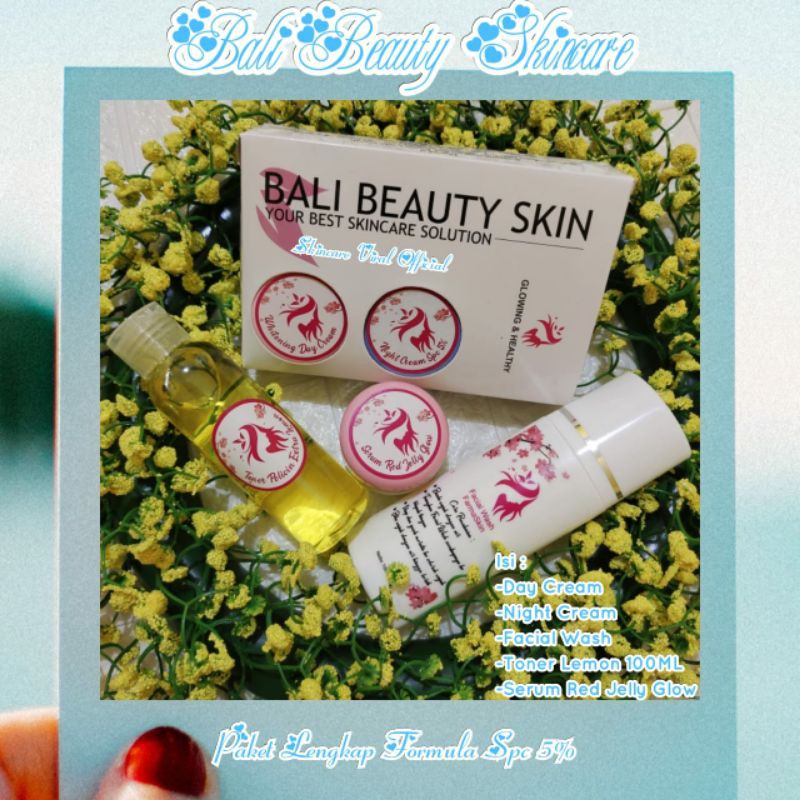 Paket Lengkap Spc 5% + Serum RedJelly Glow/Farmawdc/skincareviral