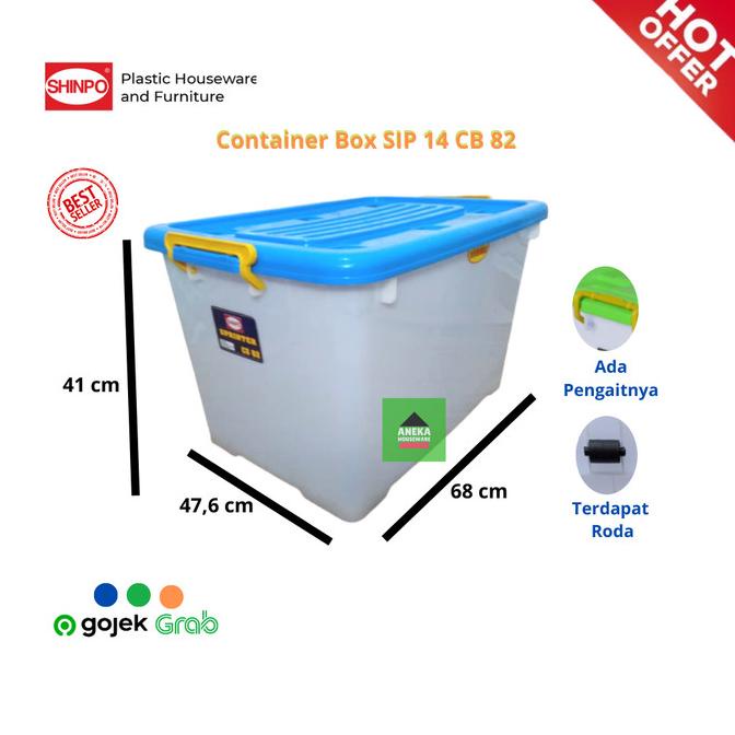 

Harga Gudang Container Box Cb 82 Liter Sip 146 Shinpo Sprinter