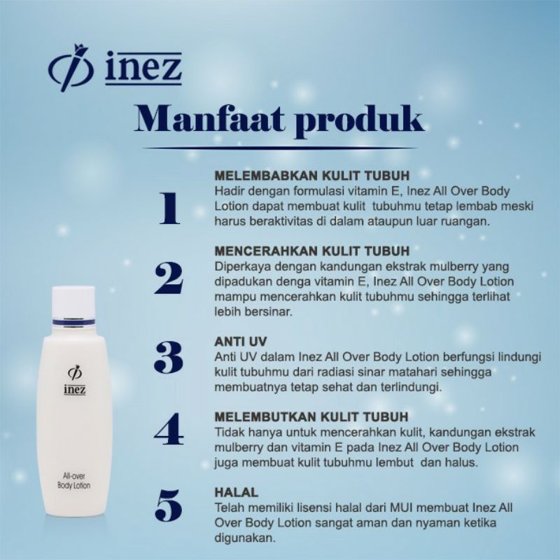 INEZ All Over Body Lotion | Hand Body