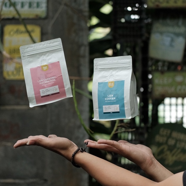 

Kopi Arabika Ijen Kenyan Procces 200 gr KNK Koffee