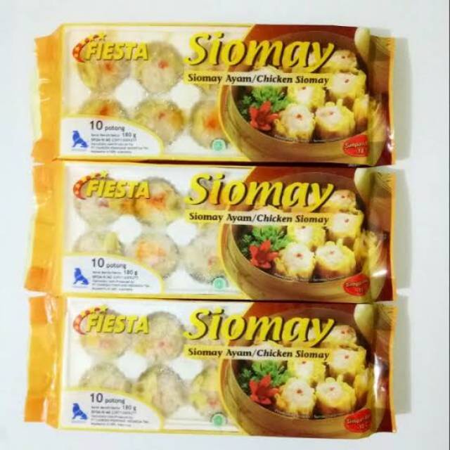 SIOMAY AYAM FIESTA ISI 10 PCS 180GR