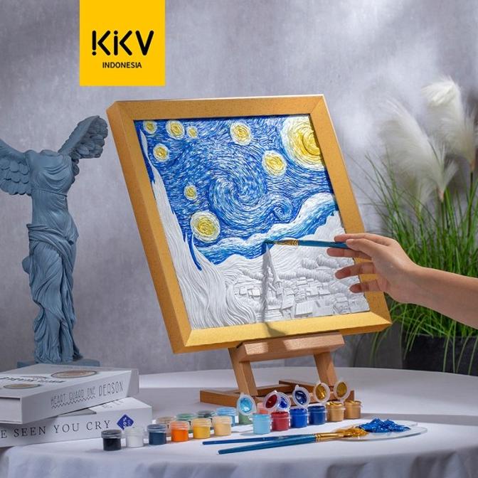 

KKV - Set Melukis Ukuran Besar RELIFE3D Relief color painting series