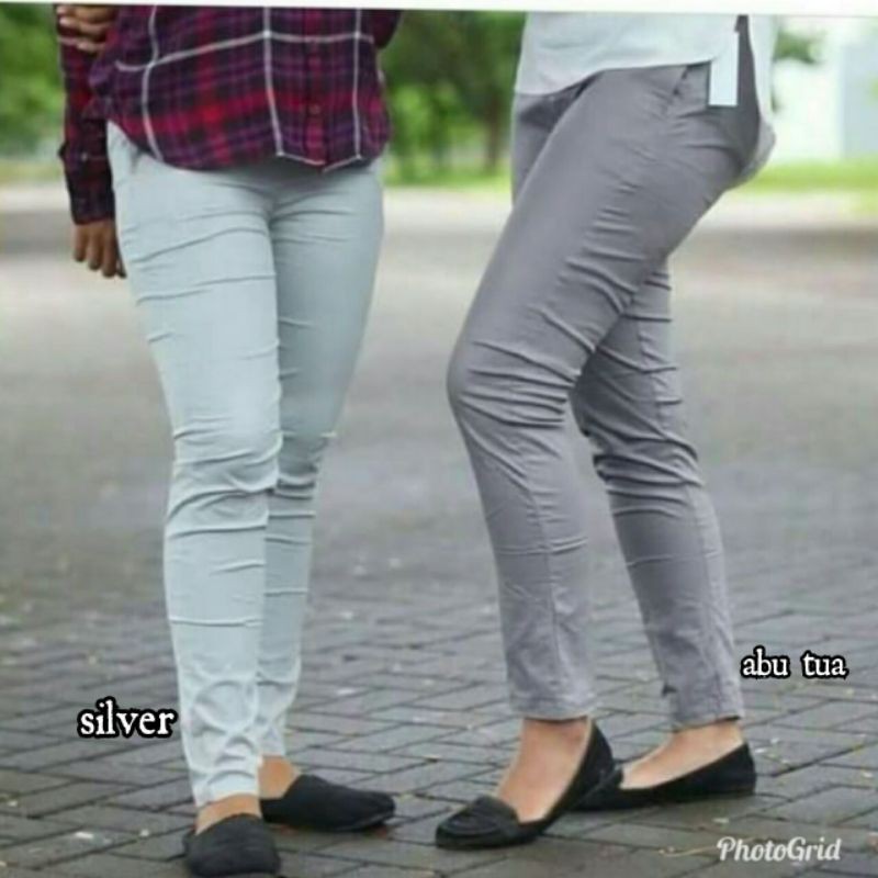 CELANA PANJANG KATUN STRECTH UKURAN STANDAR DAN JUMBO XXL