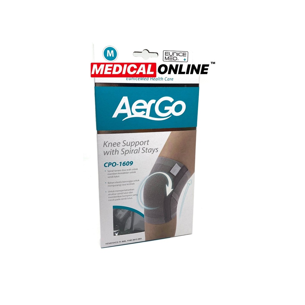 EUNICEMED KNEE SUPPORT WITH SPIRAL STAYS 1609 ORTOPEDI MEDICAL ONLINE