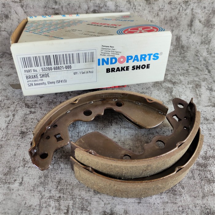 Kampas Rem Belakang Suzuki Amenity, Eleny INDOPARTS Brake Shoe