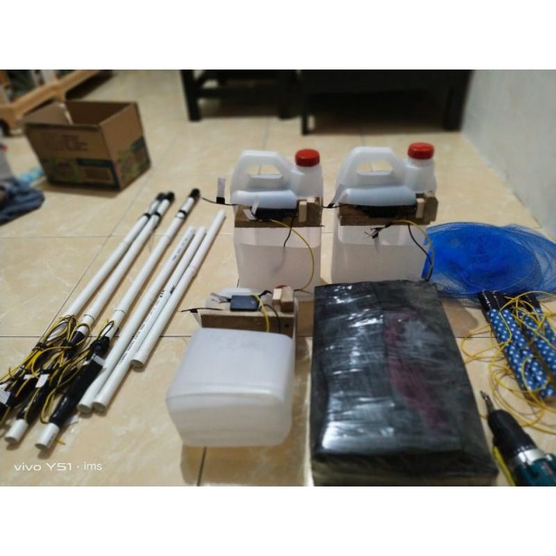 setruman platina baja widia 800wat antri drop di air,paket siap pakai