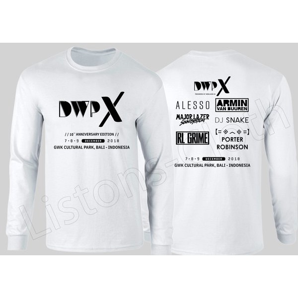DI JUAL KAOS DWPX DWP 2018 X BAJU DJ PANJANG MANTAP