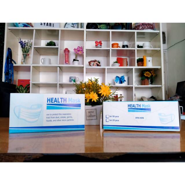 DUS MASKER Custom Print Cetak Desain Sendiri minimal 1.000 pcs