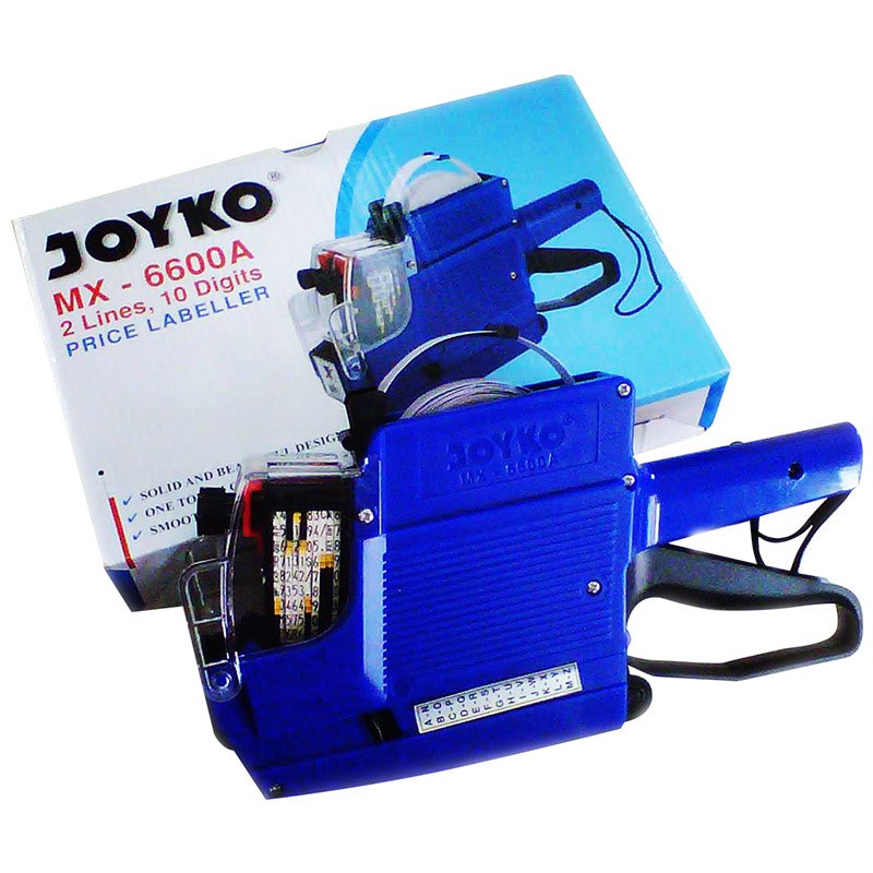 

Alat Label Harga MX-6600A Joyko 10 Digit 2 Baris / Price Labeller