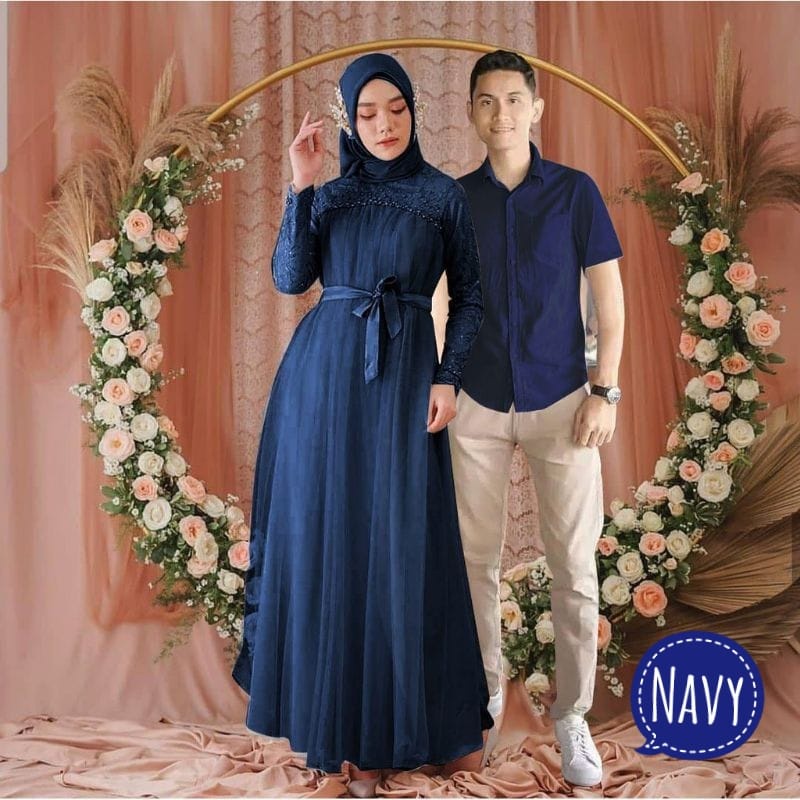 BJ - GAMIS MIKAYLA COUPLE KEMEJA PRIA / GAMIS COUPLE KEMEJA PRIA / UKURAN GAMIS L , XL ,XXL KEMEJA L / GAMIS COUPLE KONDANGAN / GAMIS COUPLE PESTA / GAMIS BRUKAT WANITA / GAMIS WANITA  BIGSIZE / MAXI WANITA KONDANGAN / MAXI WANITA MURAH