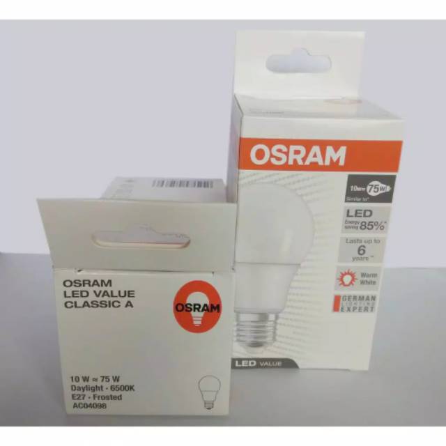 Bohlam  15 Watt  merk Osram Cahaya Putih Original 100%o