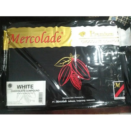 

COKELAT MERCOLADE WHITE PREMIUM 5KG, KHUSUS GOJEK