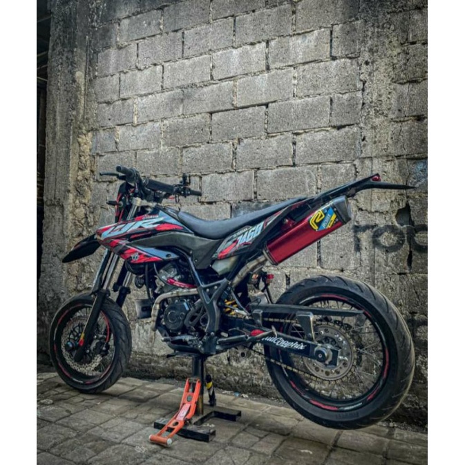 Knalpot Yamaha WR155 ROB1 RCB1 Original WR 155 Supermoto Stainless Silencer Trioval Original Racing 