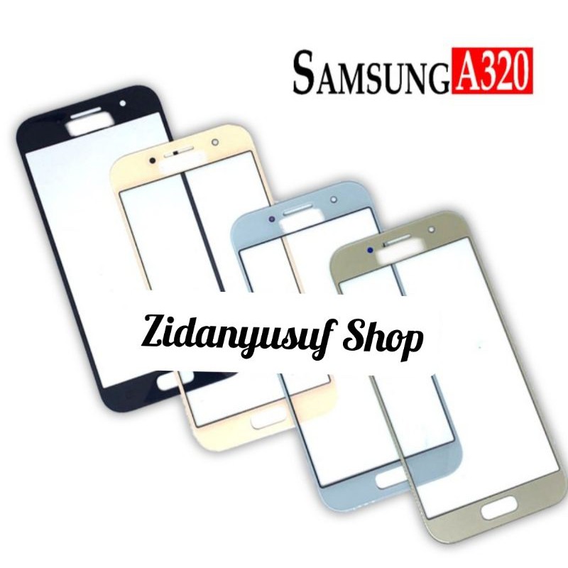 KACA DEPAN KACA LCD GLASS LCD SAMSUNG A320 A3 2017 KACA TOUCHSCREEN