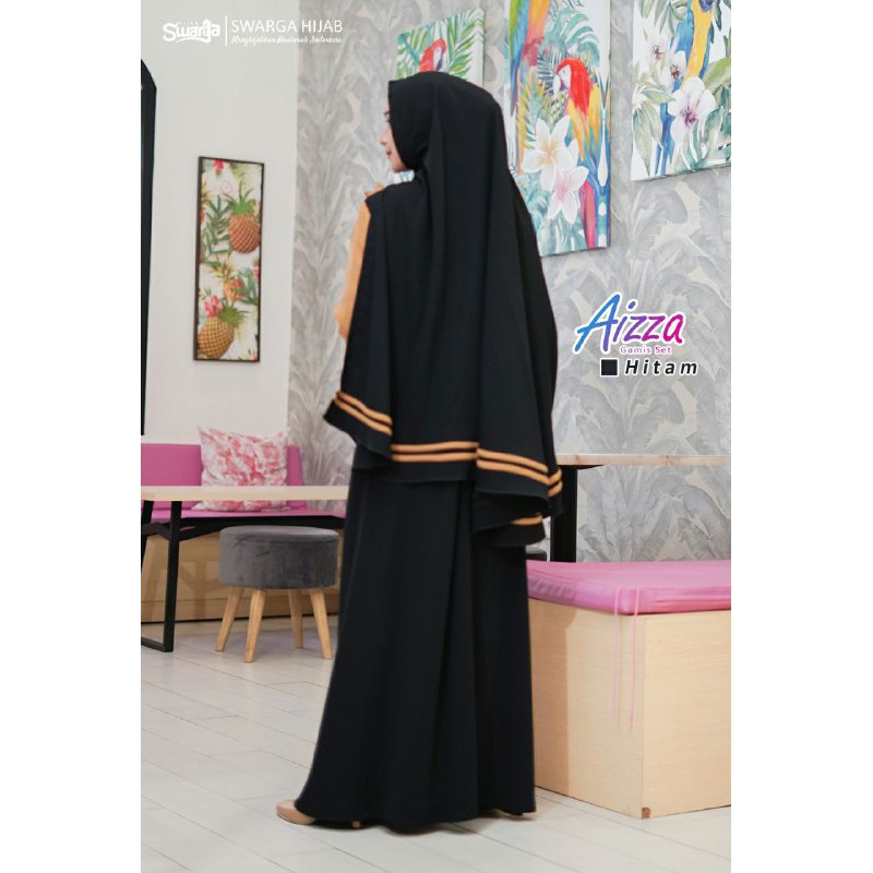 ALEXAGROSIR - AIZZA HITAM SET ROYAL TWIST