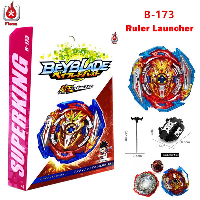 Beyblade Burst Superking Sparking Launcher B-173-01 Infinite Achilles 1B Sword