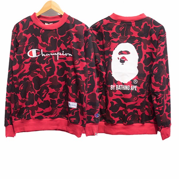 SWEATER CREWNEK CHAMPION X BAPE UNISEX