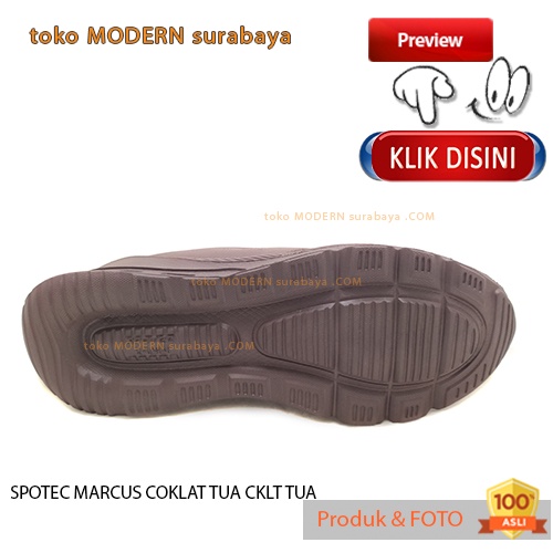 Sepatu pria sekolah casual slip on tanpa tali SPOTEC MARCUS