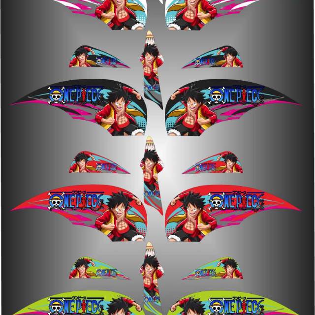 Sticker Custome/cutting Scoopy karbu/lama. Part 2