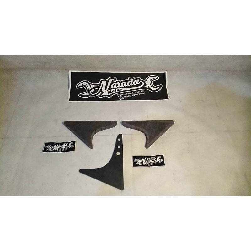 Manisan rangka CB GL 100 pemanis rangka cb sudutan rangka cb gl100 gl 100  manisan rangka cb super t