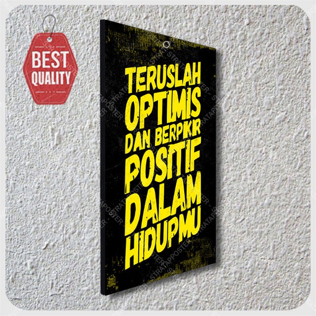 Hiasan dinding Poster motivasi Dekorasi Rumah Pajangan dinding Quotes 143003STR