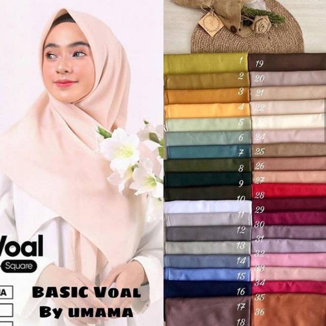 Segi empat basic voal umama