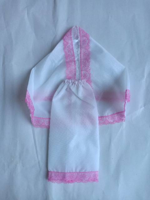 Mukena barbie handmade