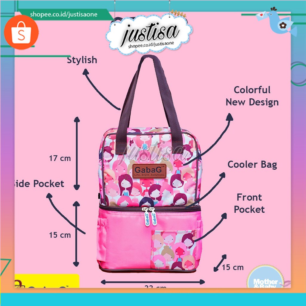 Promo !! GABAG TAS ASI GENDIS- COOLER BAG GABAG