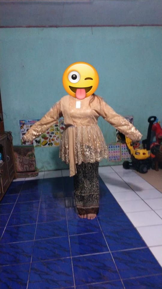 Wm>couple Batik Cacing Gold / Couple Kamboja Gold / Couple Keluarga/ Rok Plisket