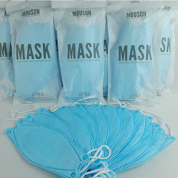 MASKER KF94 MOUSON / MASKER 4 LAPIS (ISI 10 PCS PER BUNGKUS)