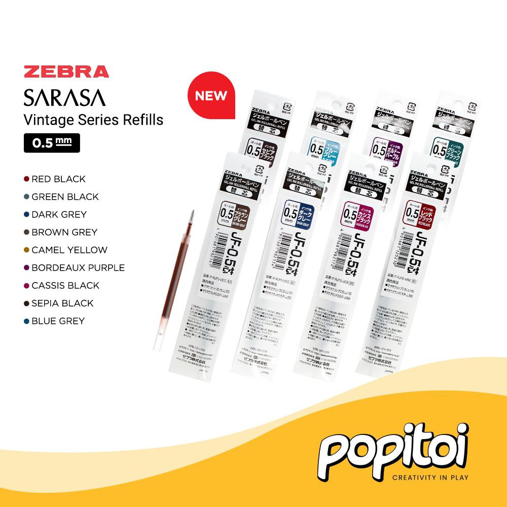 Jual PRJF5 REFILL for Zebra Sarasa VINTAGE Isi Ulang Gel Pen 0.5 mm