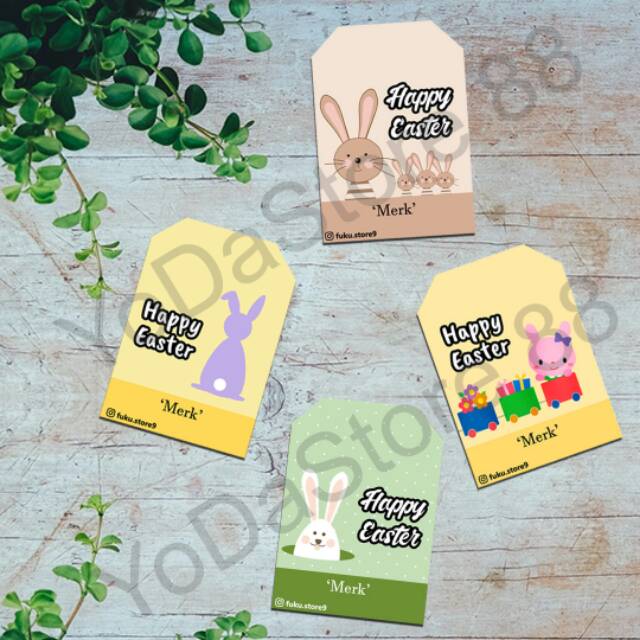 

1 pack Custom Hang Tag Paskah / Easter