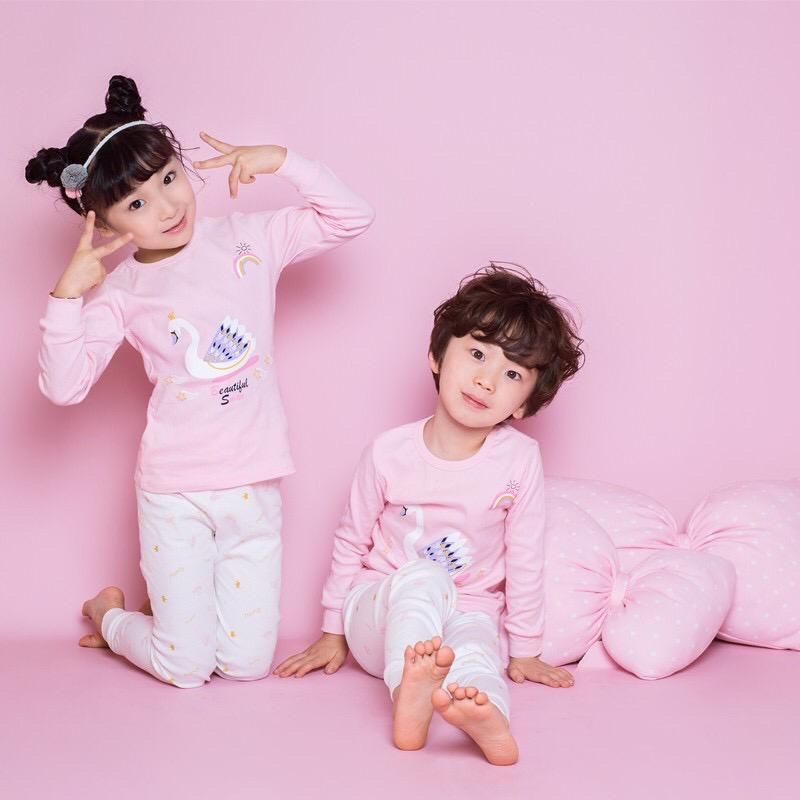 Baju Tidur Anak/Setelan Anak Couple Celana Panjang /Piyama Set Anak laki laki perempuan