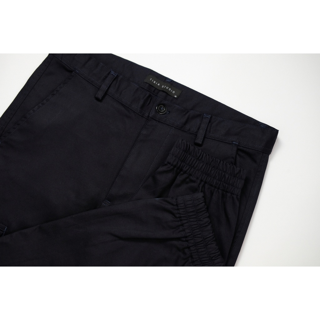 (New) Navy Pocket Trackpants - TIBIA STUDIO / Cargo Jogger / Celana Sirwal / Anklepants