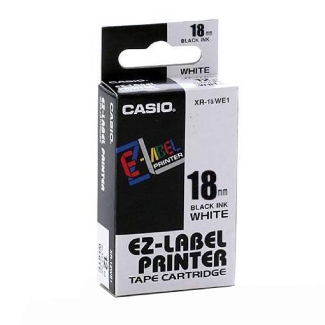 Pita / EZ Label Tape Printer Casio 18mm XR 18