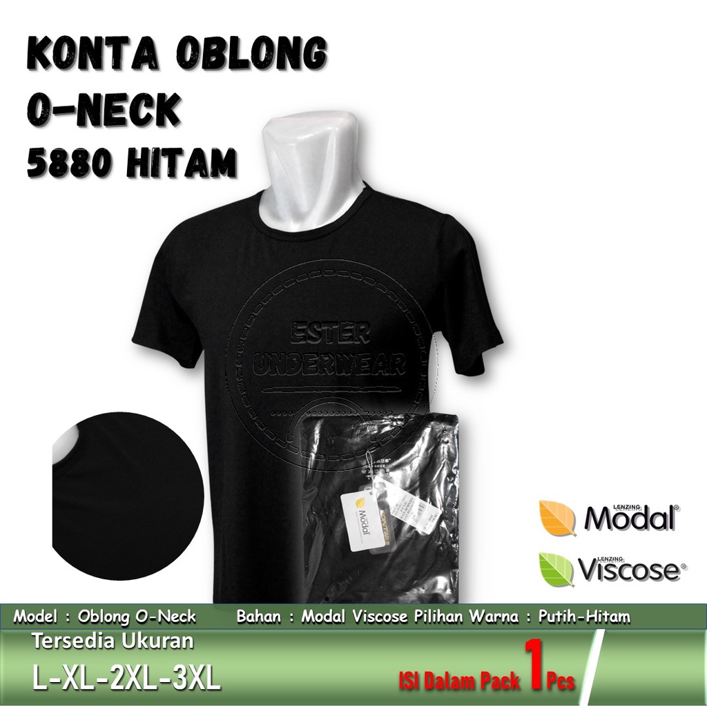 Oblong Pria O-Neck KONTA 5880 ISI-1 PCS