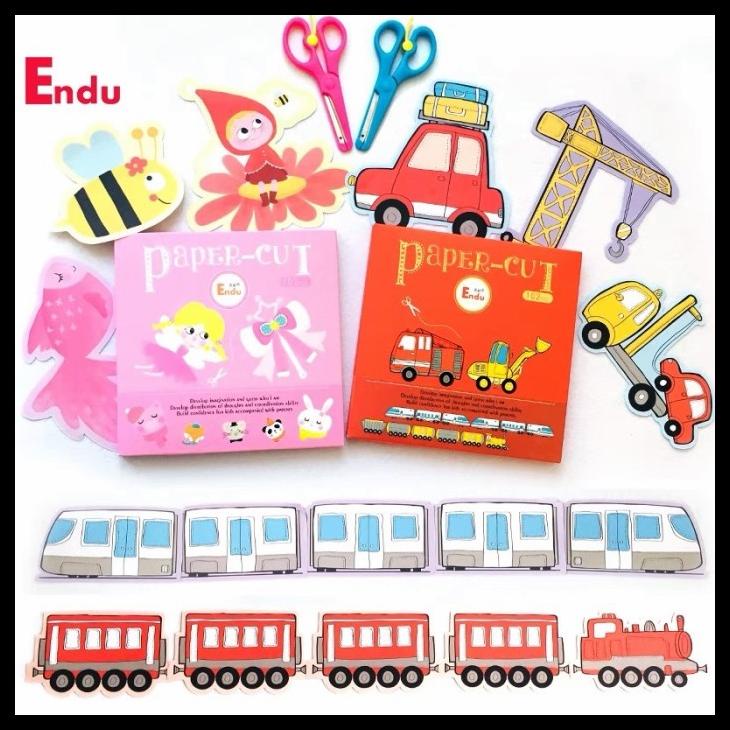 

Mainan Edukasi Anak Paper Cut Activities / Diy Origami Paper Cutting