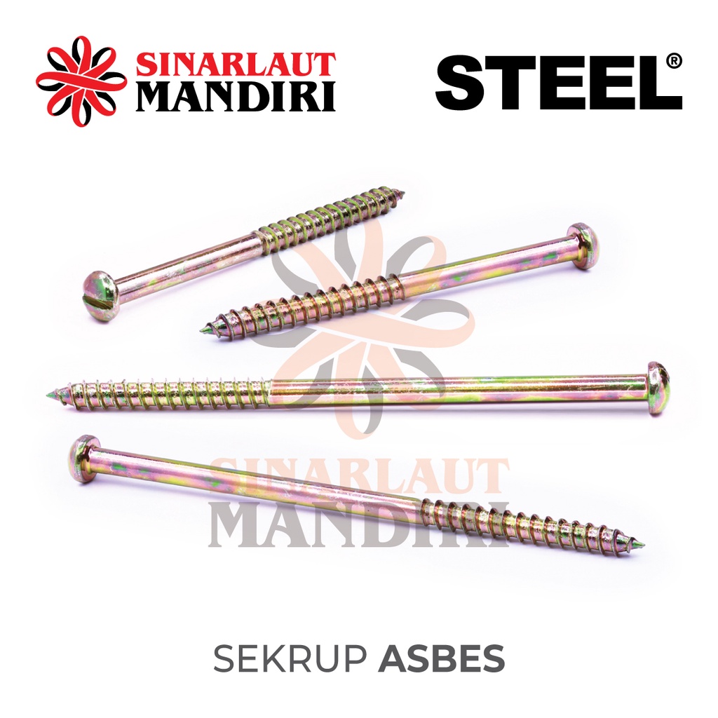Sekrup Asbes / Skrup Asbes Only 2.1/2"